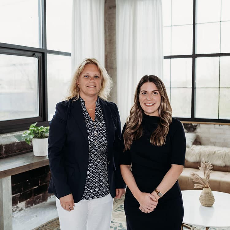 Co-Founders Sarah Ward and Charity Williams